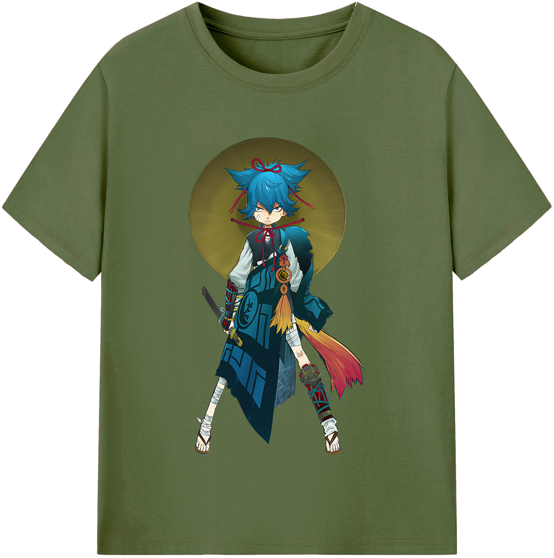 （画像用） 刀剣乱舞 Touken Ranbu 綿100％半袖Tシャツ（フロントプリント）